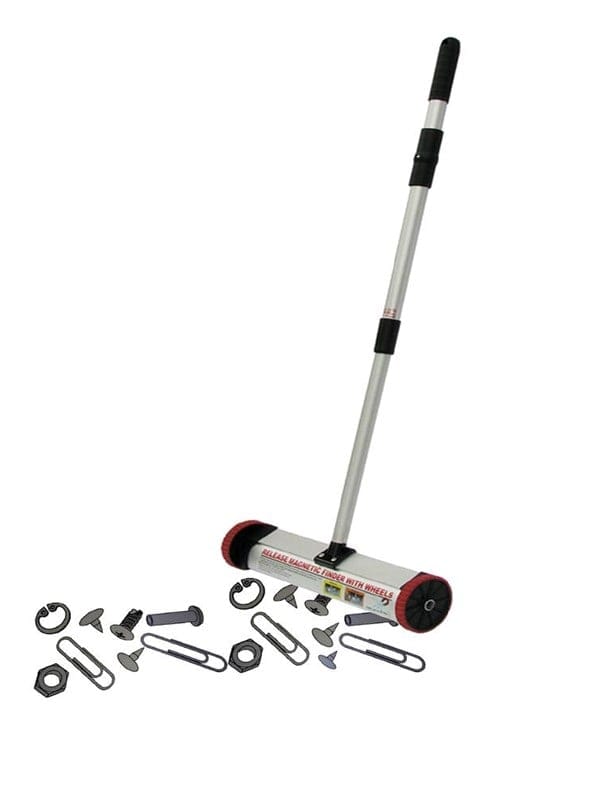 Helmuth A. Jensen Eclipse magnetic sweeper w wheels 385mm