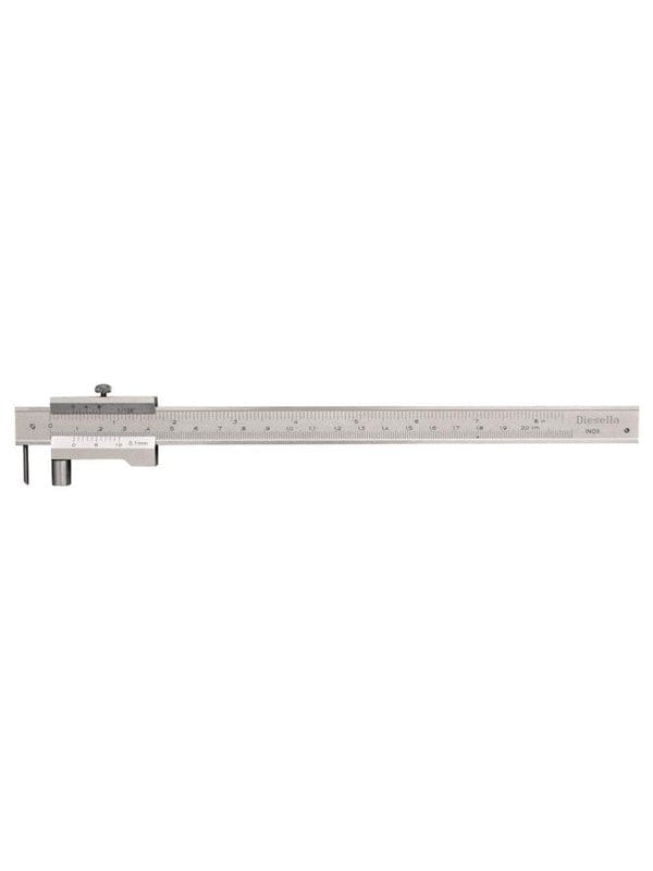 Diesella A/S Marking vernier caliper 0-200 mm x 0.1 mm w/exchangable needle