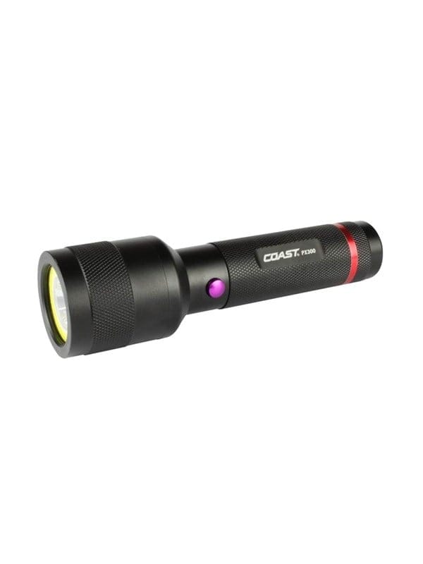 Coast px300 hand torch white light + uv light 150lumens
