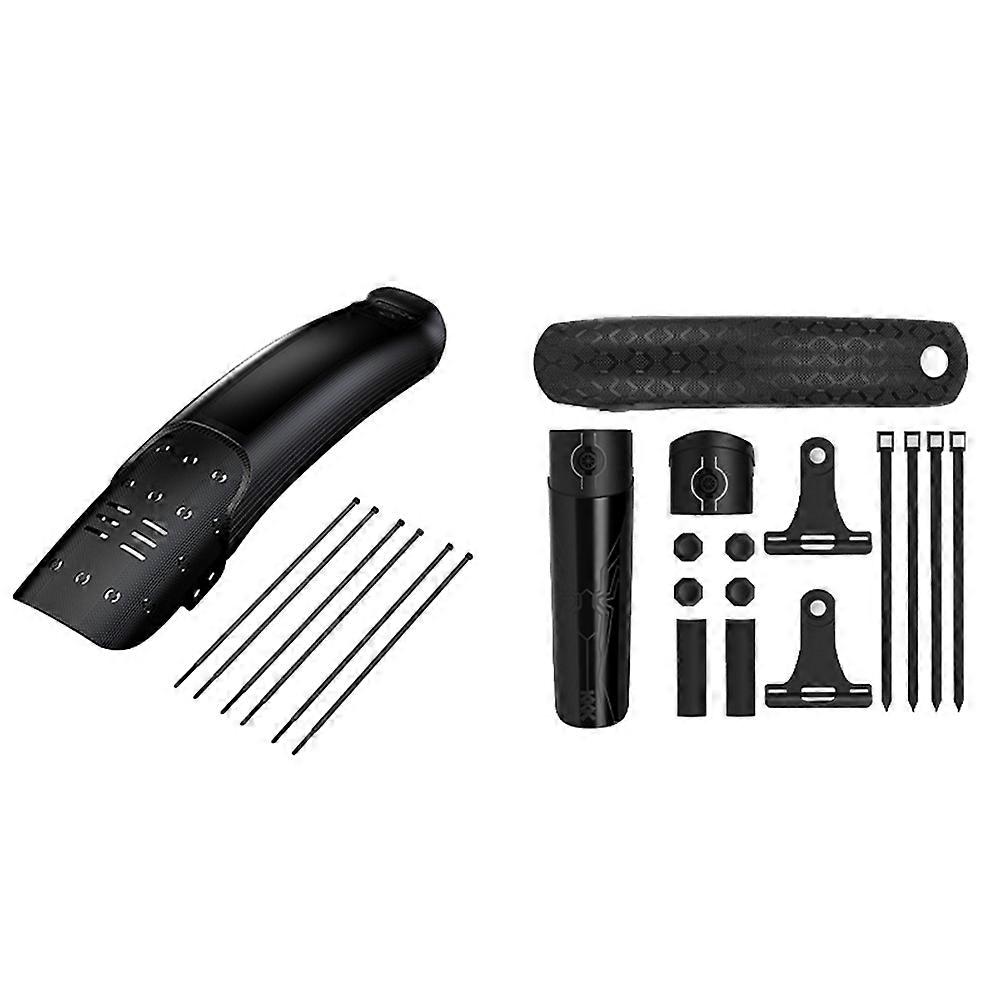 Rennrad-schutzbleche, Schnellbefestigung, Leicht, Verstellbar, Vorne Und Hinten, Spritzschutz.