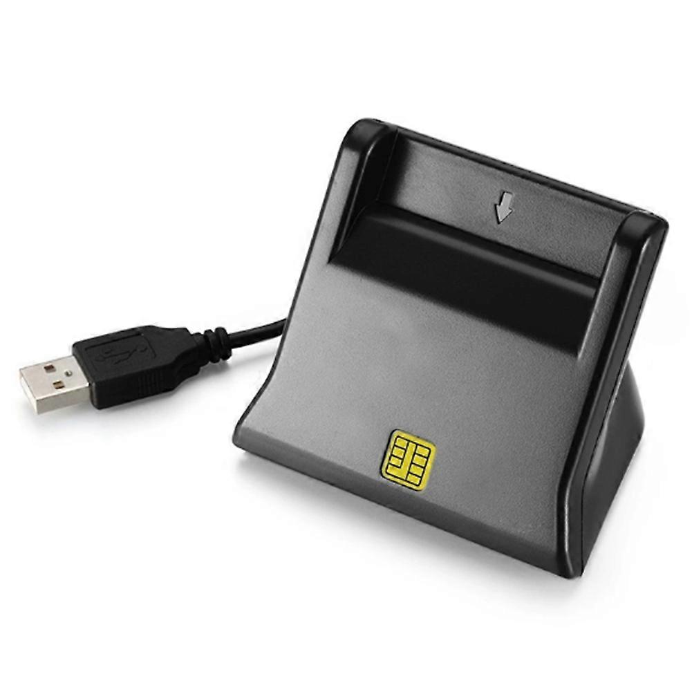 Tf6 Smartcard-lesegerät Mit Usb 2.0-schnittstelle: Sim-karte, Personalausweis, Smartcard, Cac-bankkarte