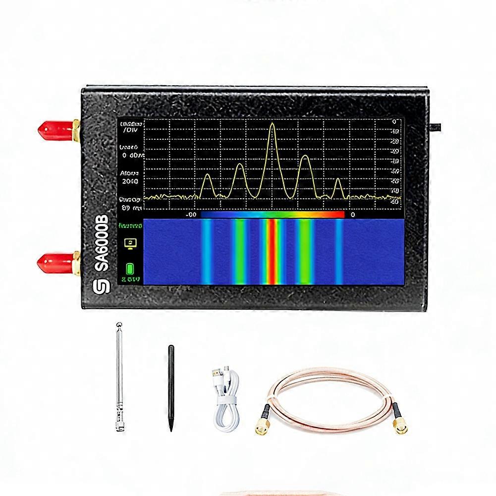 Sa6000b Tragbarer Spektrumanalysator: Erkennung Drahtloser Signale (wlan-, Bluetooth-, Lora-analyse), Emv-prüfung Für Drohnen