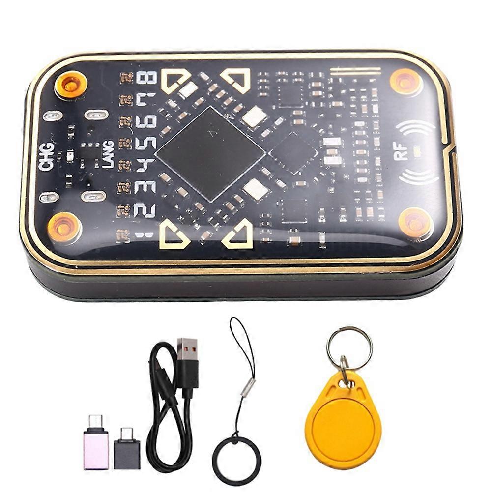 Chameleon V2.0 Rfid-chip-lesegerät + Uid-schlüsselanhänger, Neustart Des Smartcard-emulators, 125k 13,56m Id-ic-dekodierung, Nfc-duplikator