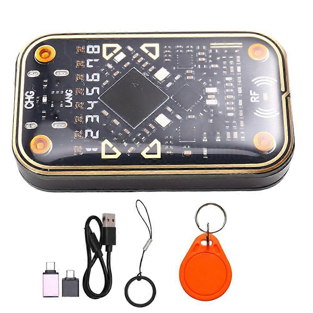 Chameleon V2.0 Rfid-chip-lesegerät + Cuid-schlüsselanhänger, Neustart Des Smartcard-emulators, 125k 13,56m Ic-id-dekodierung, Nfc-duplikator