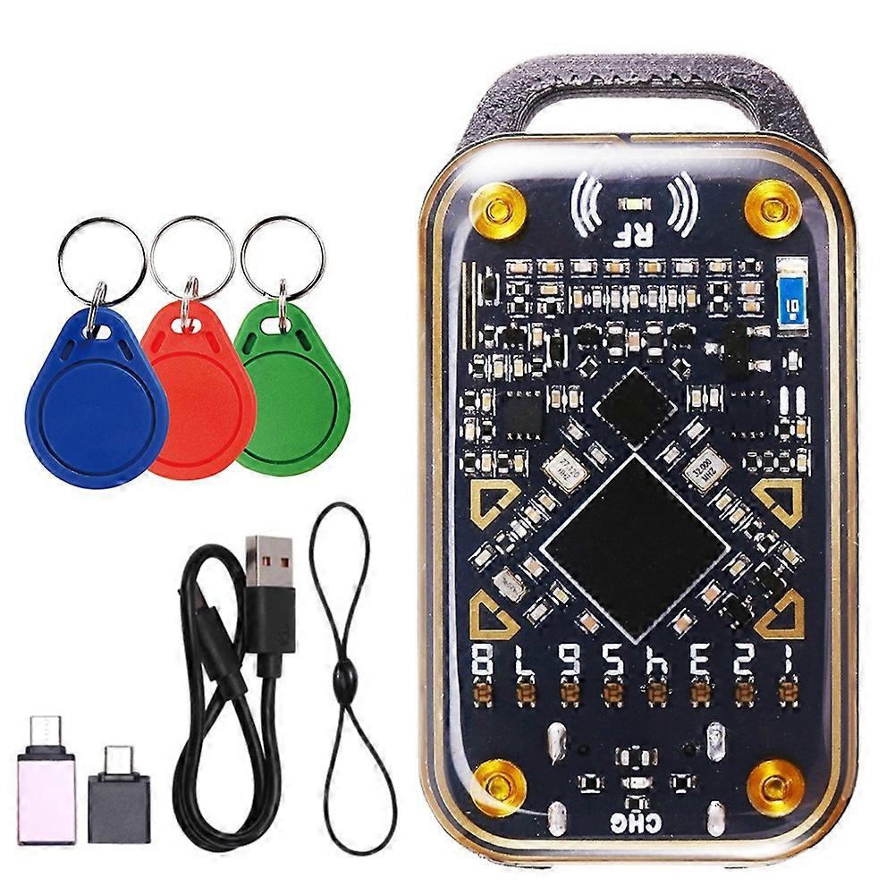 Chameleon Ultra Rfid-chip-lesegerät, Smartcard-emulator, Nfc-duplikator + 3xcuid-schlüsselanhänger, 125k 13,56m Id-smartcard-dekodierung