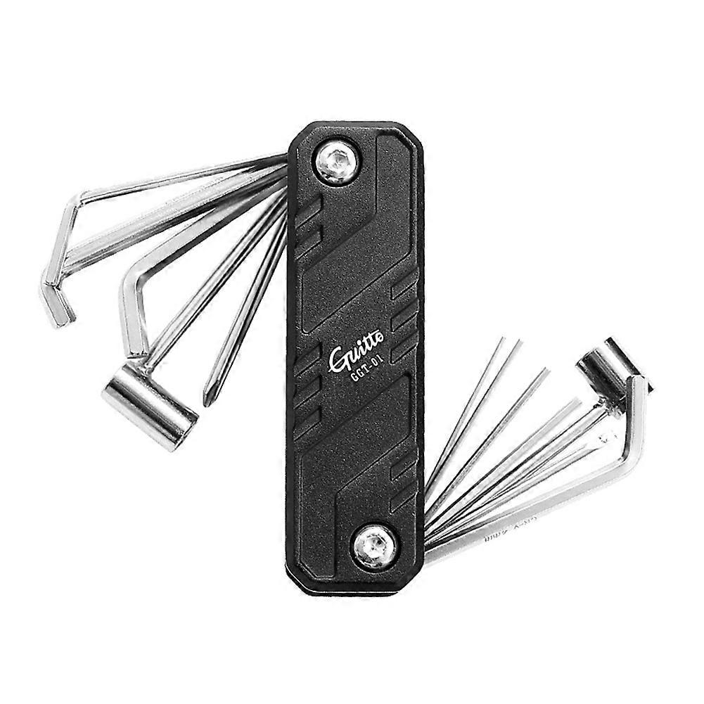 Guitto Ggt-01 Multitool Für Gitarre, Taschenwerkzeug Für Bassgitarre Und Gitarrenzubehör