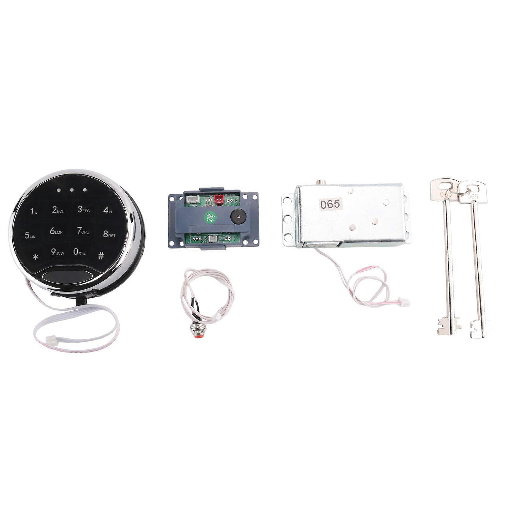 Ersatzset Für Elektronisches Tresorschloss Mit Touchpad/tastatur Und Magnetverriegelung, 2 Ersatzschlüssel