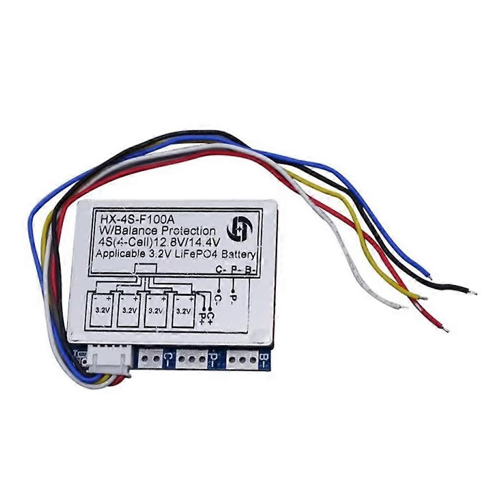 Schutzplatine Für 4s 100a 12,8v Lifepo4 Lithium-ionen-akkus Mit Ausgleichsfunktion Professioneller Bms-equalizer Für Lifepo4