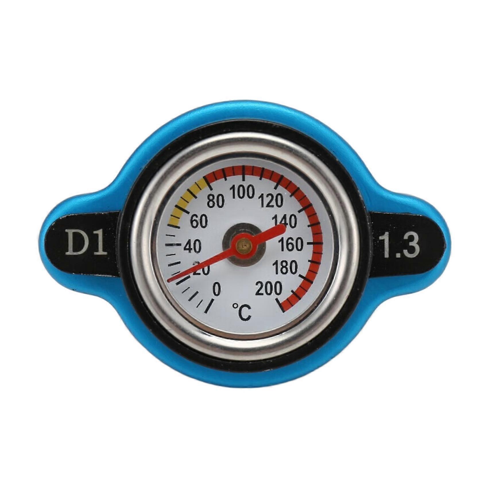 Thermostatischer Kühlerdeckel In Kleiner Größe Für Den Rennsport, Mit 1,3 Bar Wassertemperaturanzeige, Ohne Logo (großer Kopf).