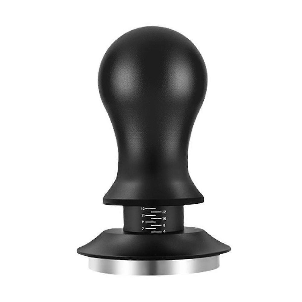 58-mm-kaffeetamper, Einstellbare Tiefe Mit Skala, Federn Für Espresso, Kalibrierter Kaffeeauslauf