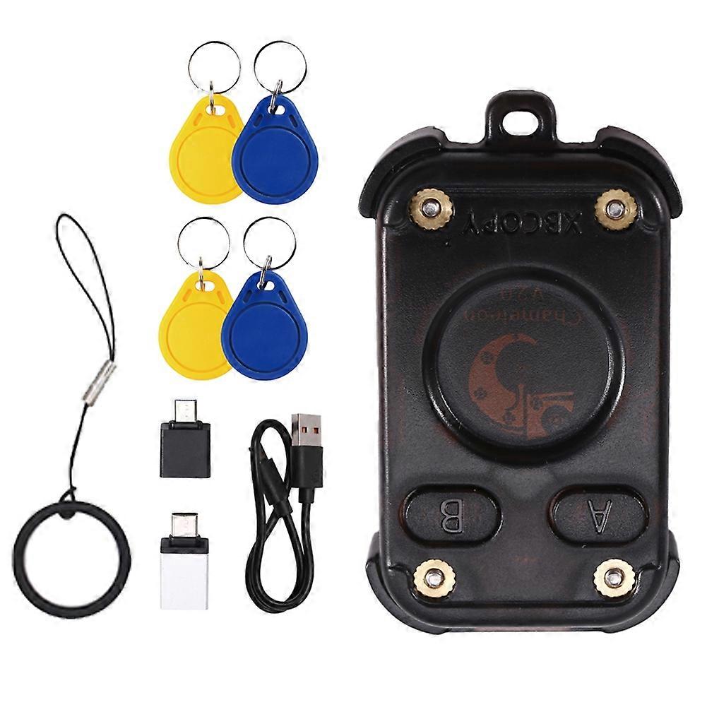 Chameleon V2.0 Rfid-chip-lesegerät, Smartcard-emulator, Duplikator + 2 Cuid/uid-schlüsselanhänger, Smartcard-dekodierung.
