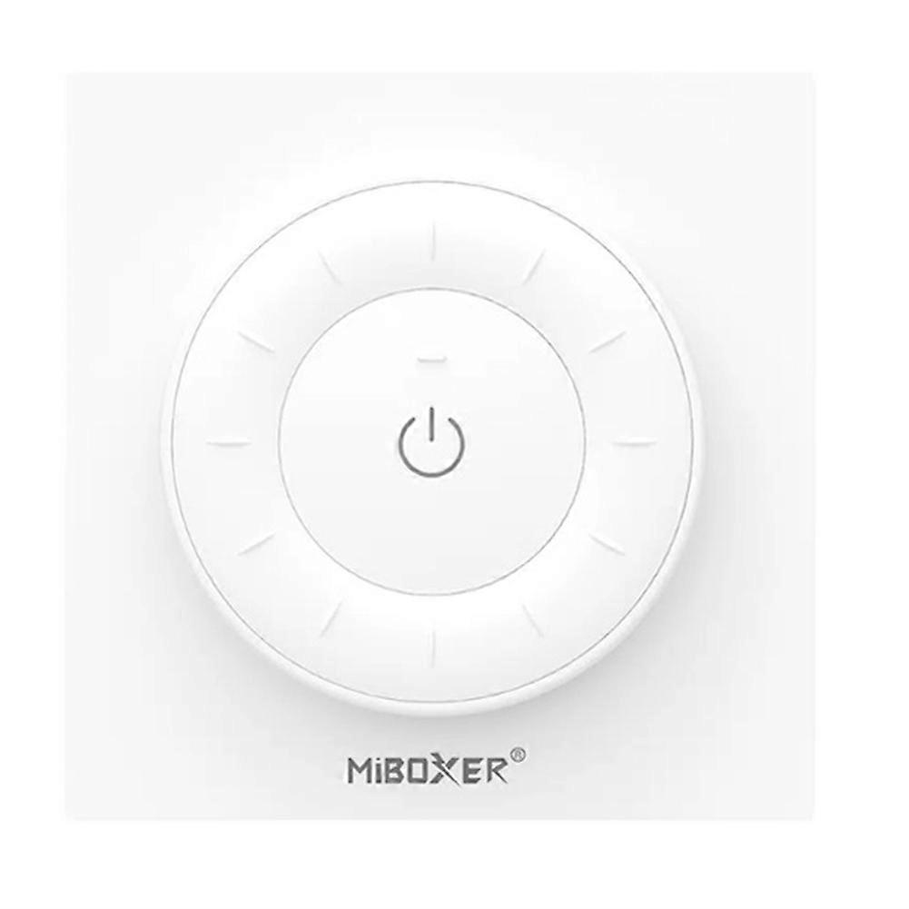 Miboxer K3 2.4g Funkfernbedienung Mit Drehregler, Farbtemperaturanzeige Und Einstellbarem Dimmer Für Lampen (weiß)