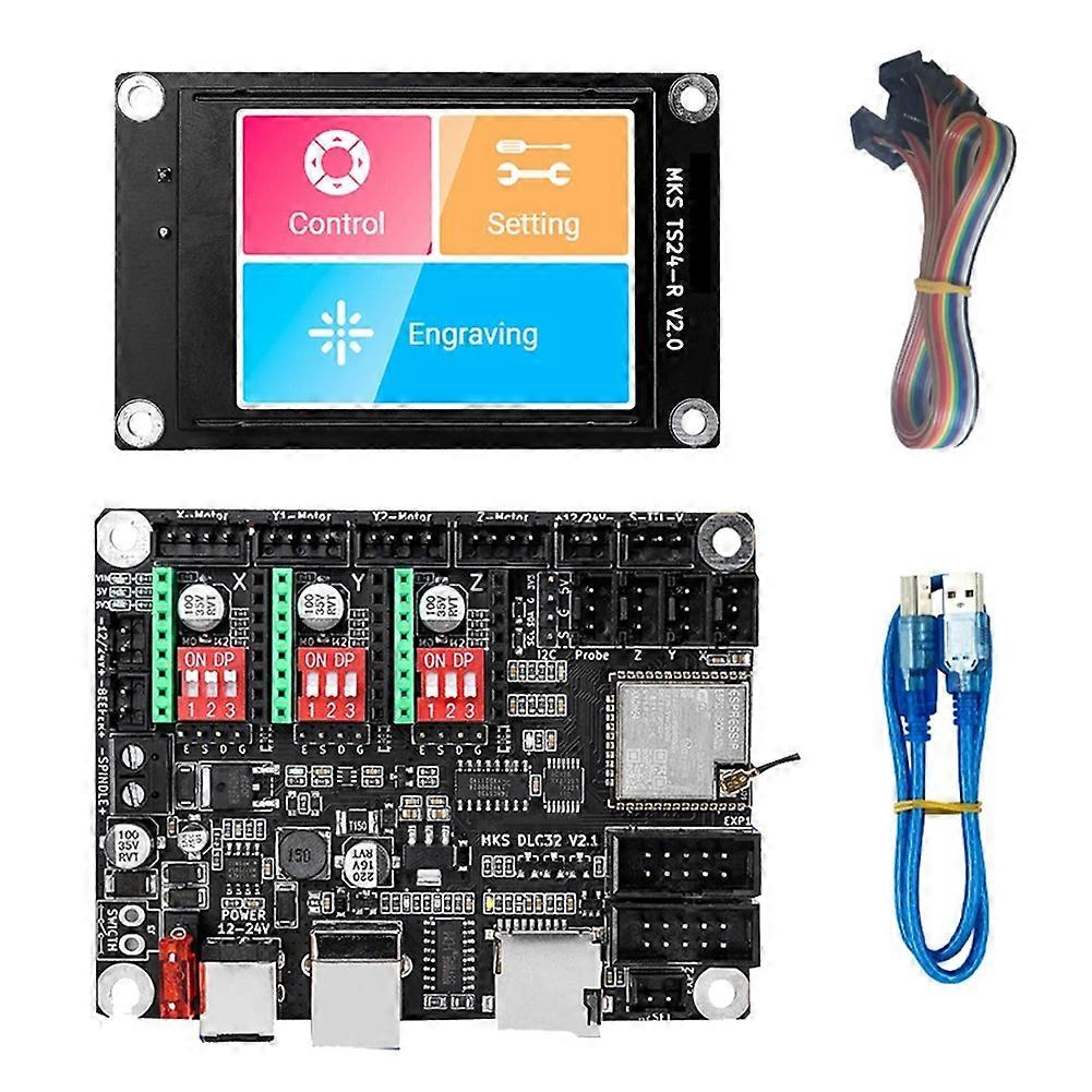 32-bit Esp32 Wifi Grbl Offline-controller-board Für Ts35 Lasergravurmaschine Mit Touchscreen