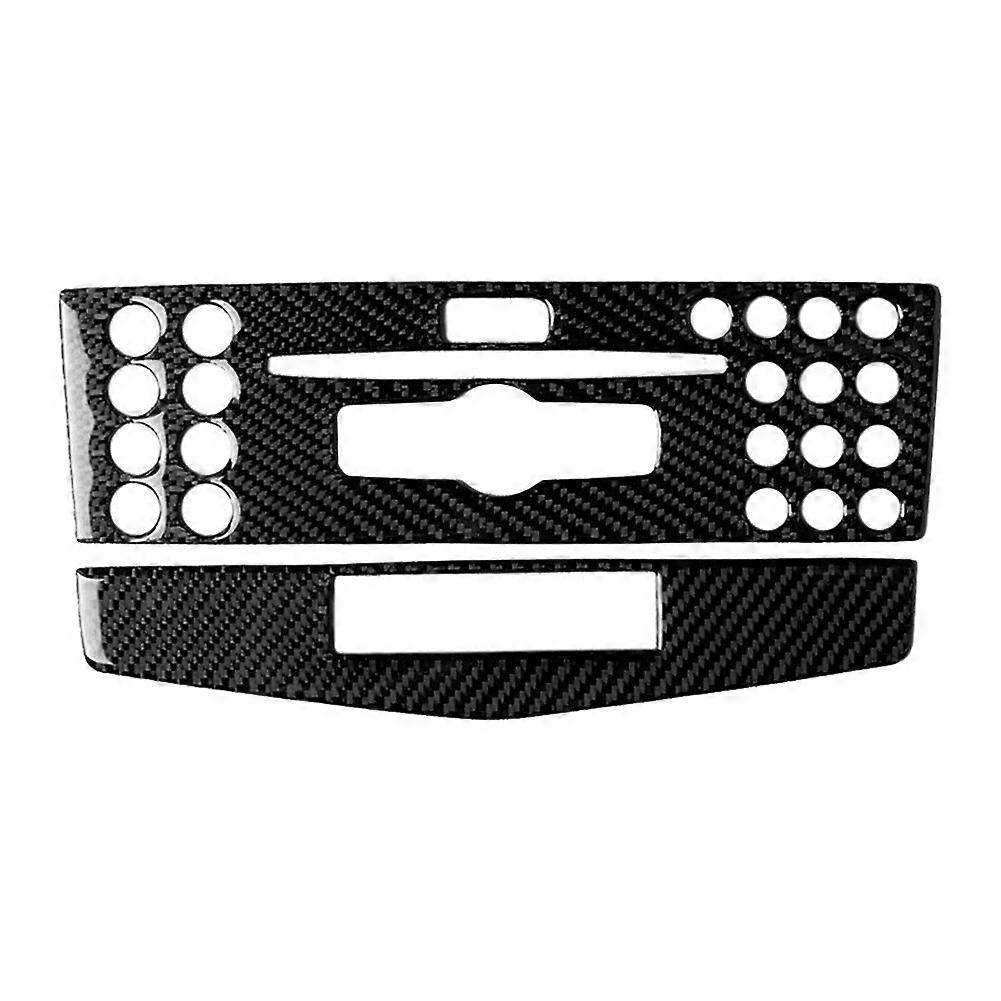 Cd-panel-zierleiste Aus Kohlefaser Für Mercedes-benz C-klasse W204 2007-2010