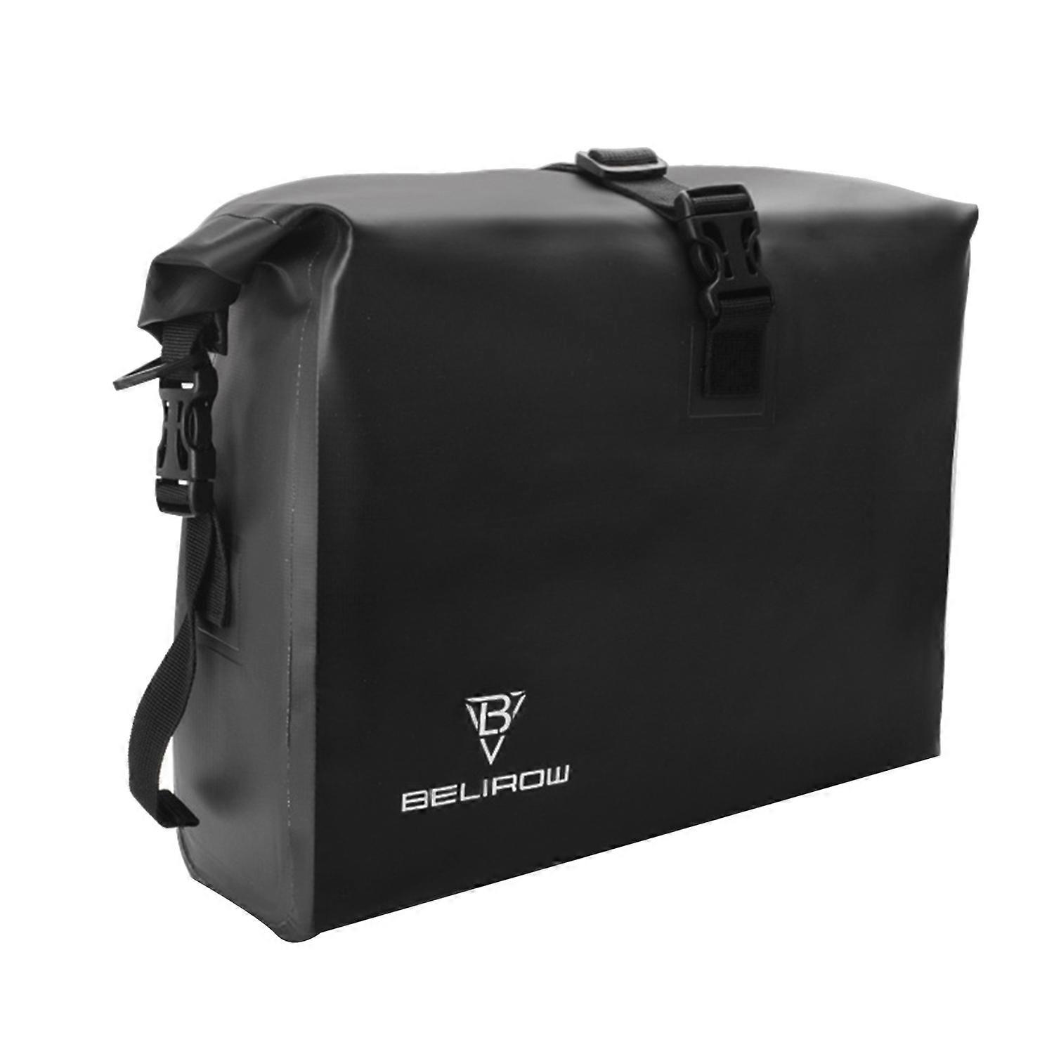 Belirw Multifunktionale, Tragbare Und Wasserdichte Lenkertasche Für Rahmen Und Gepäckträger. Fahrradzubehör.