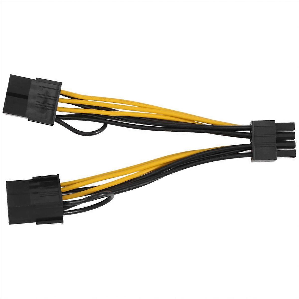8-poliges Auf Zwei 8-polige (6+2) Stromkabel Für K80 M40 M60 P40 P100
