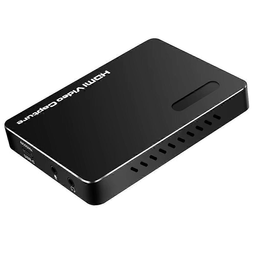 4k-videoaufnahmekarte Kompatibel Mit Hdmi, Usb 3.2, Latenzarme 4k-60hz-farbaufzeichnung Und -streaming, Plug-and-play-installation