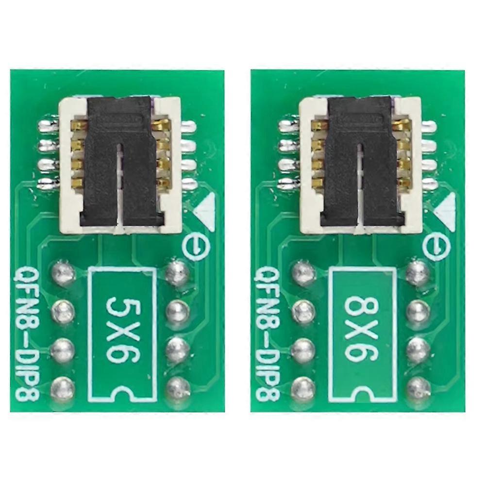 Wson8/mlf8/mlp8 Dfn8 Zu Dip8 Adapter Für 6x5 Mm Und 8x6 Mm Chips (t48, Tl866ii, Rt809f/h, Ch341a, Ezp2023)