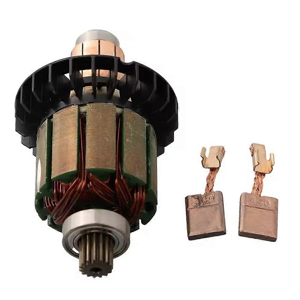 619380-9 619583-5 Anker Mit Kohlebürste 194427-5 Cb-440 Für Bohrschrauber Ddf482 Dhp482 Dhp482z Ddf482z