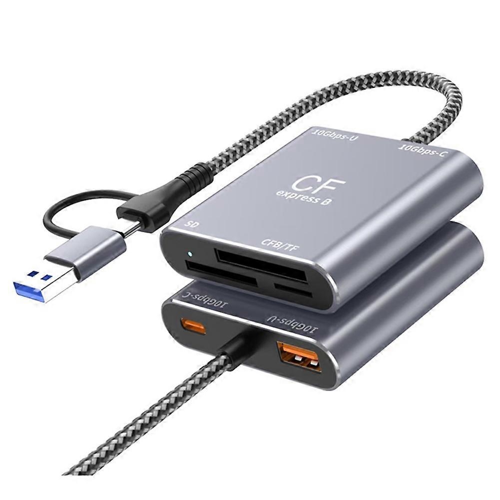 Hochgeschwindigkeits-cfexpress-3-in-1-sd/tf-kartenleser Typ A, Usb 3.2 Gen2 10 Gbit/s Usb-c-hub