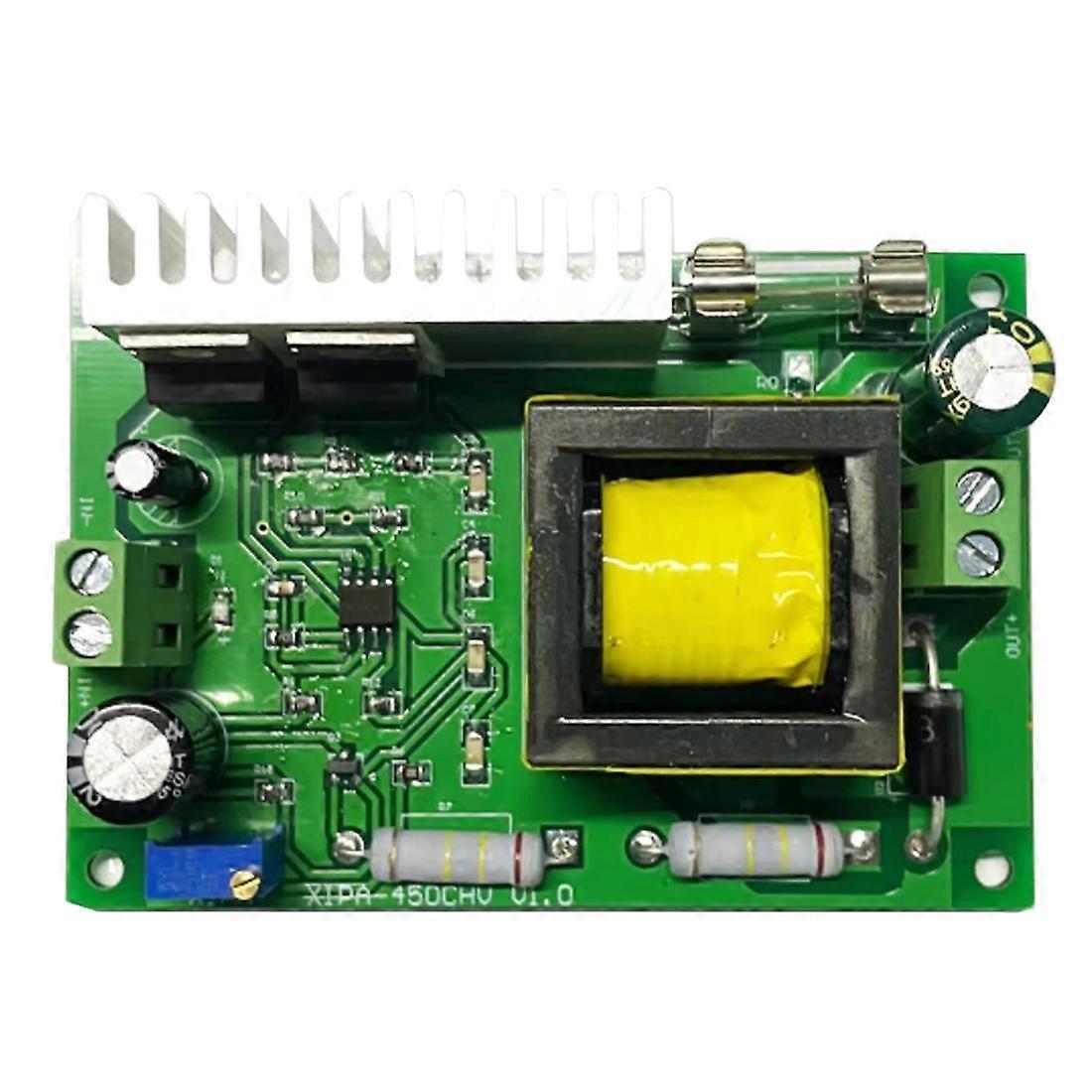 Einstellbarer 40-w-dc-dc-aufwärtswandler (12–24 V Auf 200–450 V) Mit Lastkondensator Für Netzteile, Spannungsreglermodul Für Diy-projekte