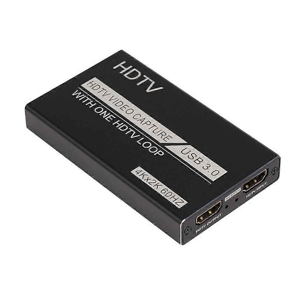 Hdtv-audioaufnahmegerät Mit Usb 3.0 4k 60hz-ausgangsvideokonverter, Geeignet Für Heimkino Und Game-streaming.