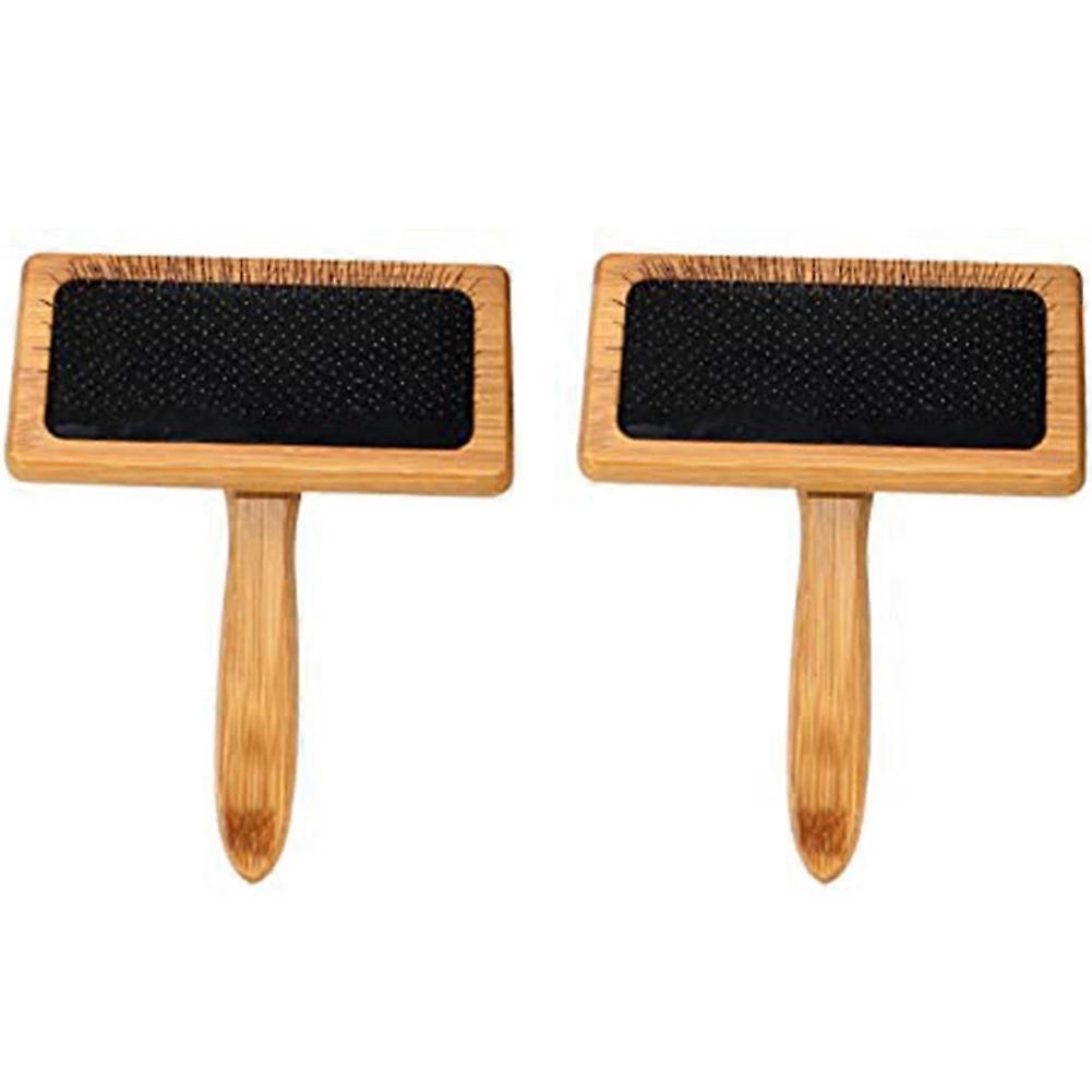 Kardierbürsten Aus Holz, Reinigungskamm Zum Nadelfilzen Mit Griff, Professionelle Handkarden Zum Spinnen