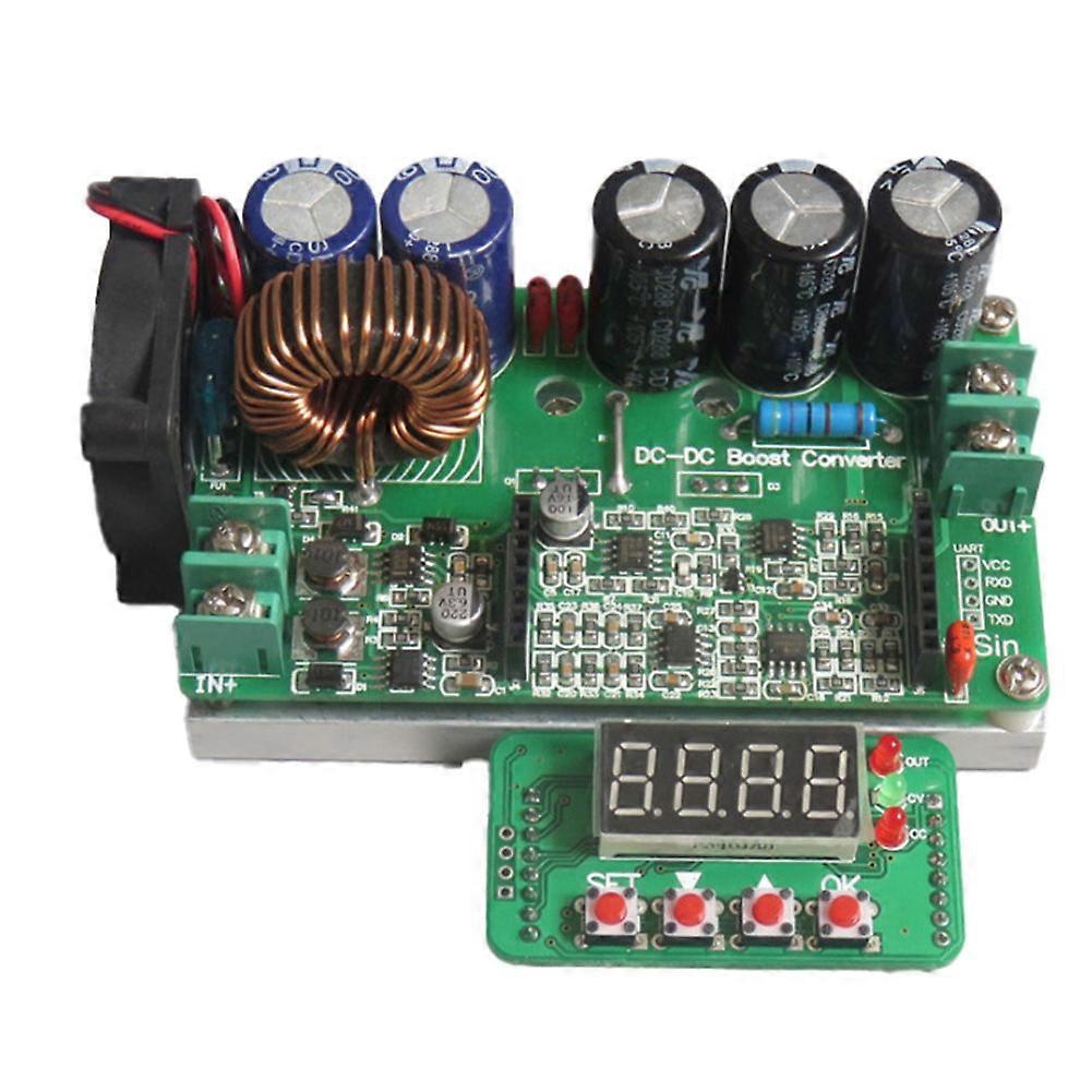 6v-60v Digital Gesteuertes Netzteil, 600w Einstellbarer Dc-zu-60-90v-aufwärtswandler, Geregeltes Amperemeter