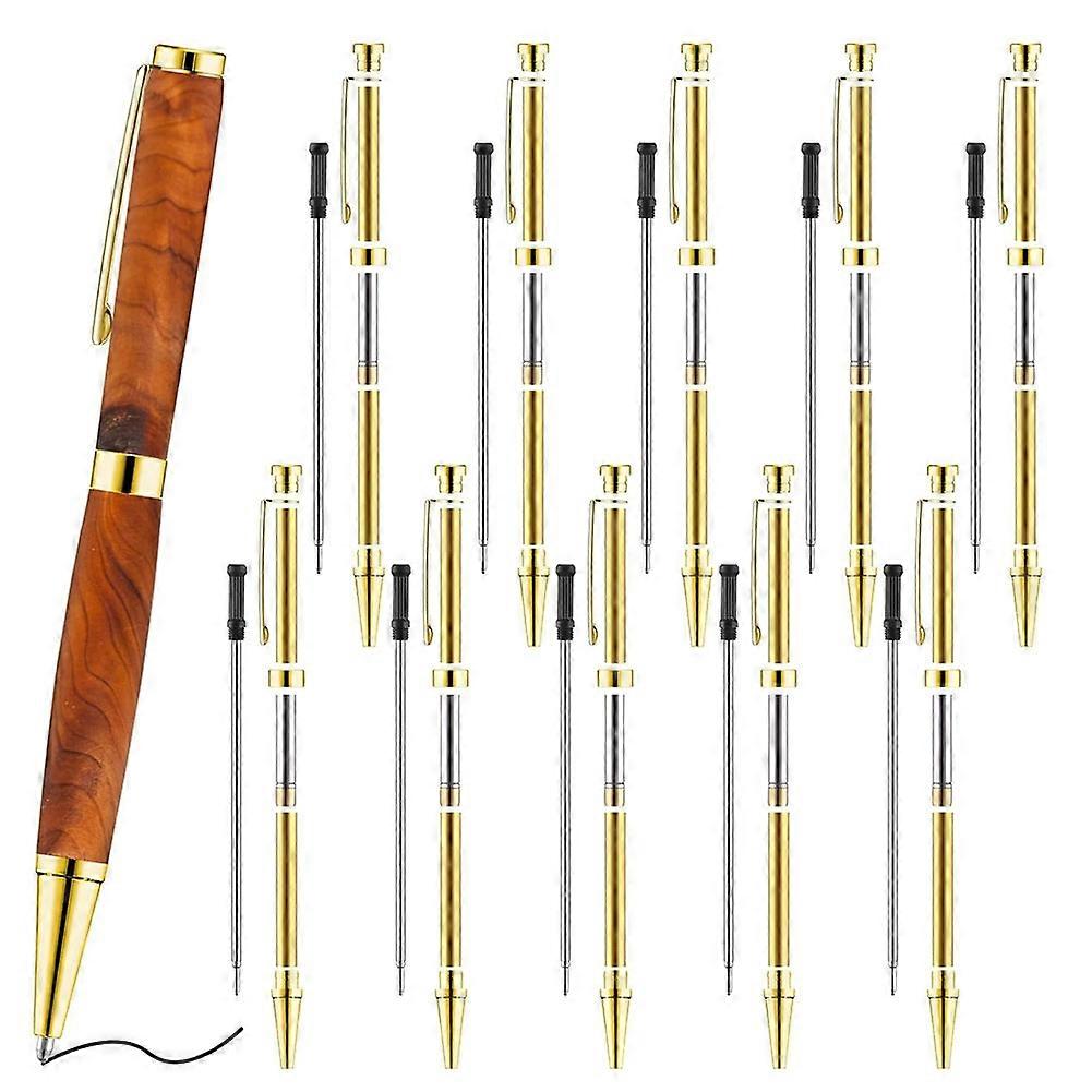 Drechselstift-set, 7 Mm Feinspitze, Mit Minen Und Drechselzubehör Zur Herstellung Von Büro-, Schul- Oder Heimwerkerartikeln (10-teilig).