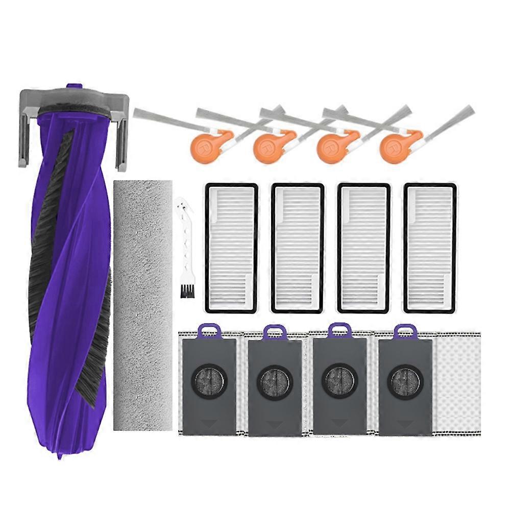 15-teiliges Set: Walzenbürste, Seitenbürste, Reinigungstuch, Filter, Staubbeutel Und Reinigungstuch Für Den Narwal Jx Staubsauger