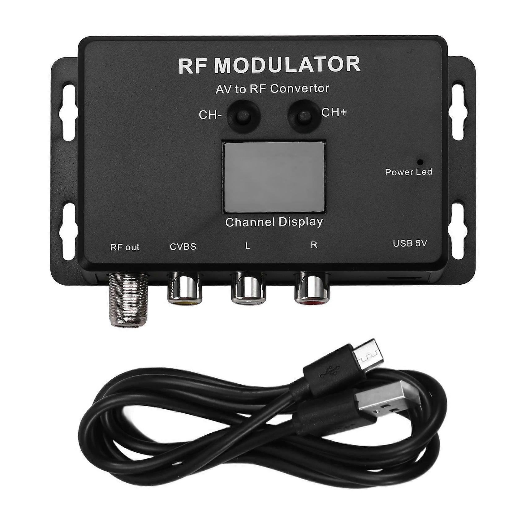 Hf-modulator M60, Av-zu-hf-wandler, Uhf-modulator, Hf-signalwandler