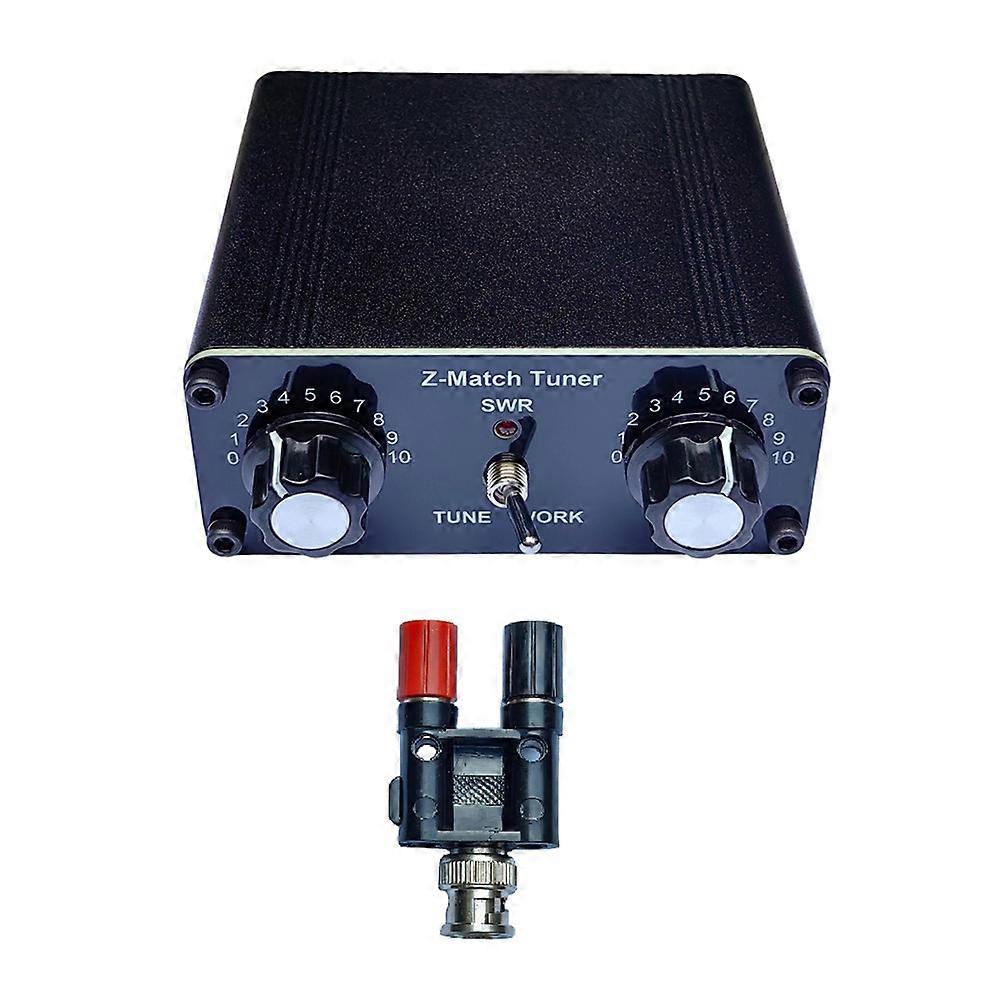 Qrp Z-match 3-28 Mhz Manueller Antennentuner, Verbesserte Version Mit Koaxial-/symmetrie-schalter Und Bnc-adapter