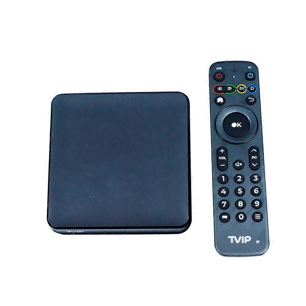 Tvip 605se 4k Hd Smart Tv Box Für Linux Und Android, Amlogic S905x Prozessor, H.265 Hdr, 2,4 Ghz Und 5 Ghz Wi-fi, Usb-anschluss.