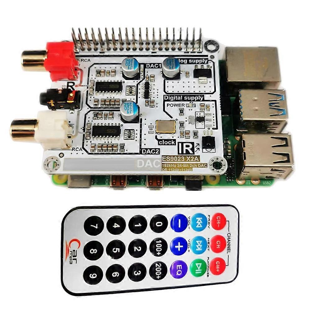 Volumio-modus Für Raspberry Pi Dac Für Raspberry Pi 4b 3b+/3b/2b/hifi Dual Es9023 Dac Dekodierung Digital Audio Soundkarte I2s