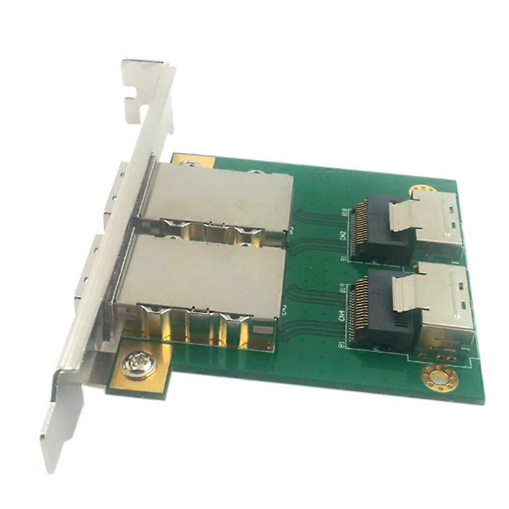 Dual Mini Sas 26-pin Adapterkarte Sas-sff-8087 Auf Sff-8088 Auf Pci-sockel Sas36p-26p Pci Für Sff8087-8088 Server