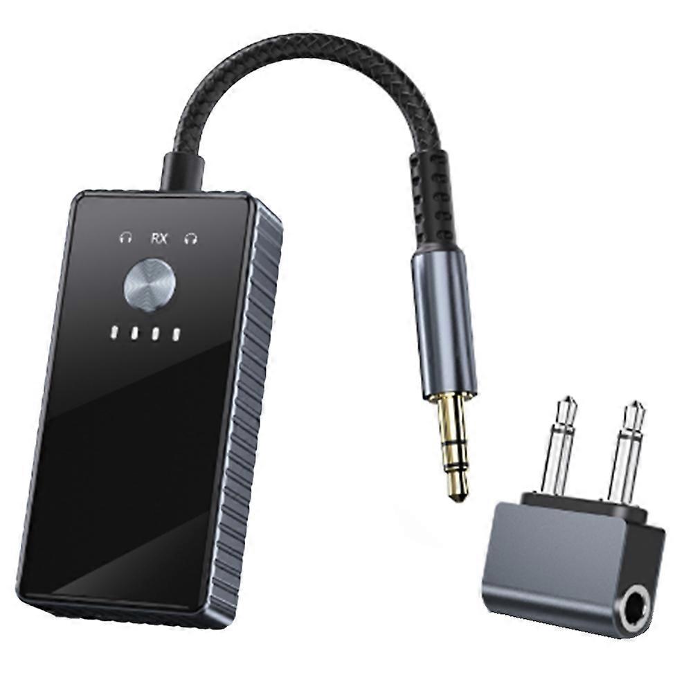 Bluetooth 5.2-sender, Geringe Latenz, 3,5-mm-klinkenanschluss Und Bluetooth-empfänger – Drahtloser Audioadapter