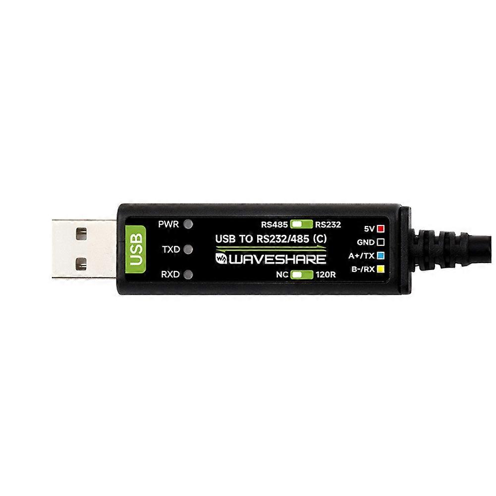 Waveshare Usb-zu-rs232/rs485-seriellkabelkonverter Mit Verlängerungskabel, Ft232rnl-chip, Kompatibel Mit Windows 7/8/10/11