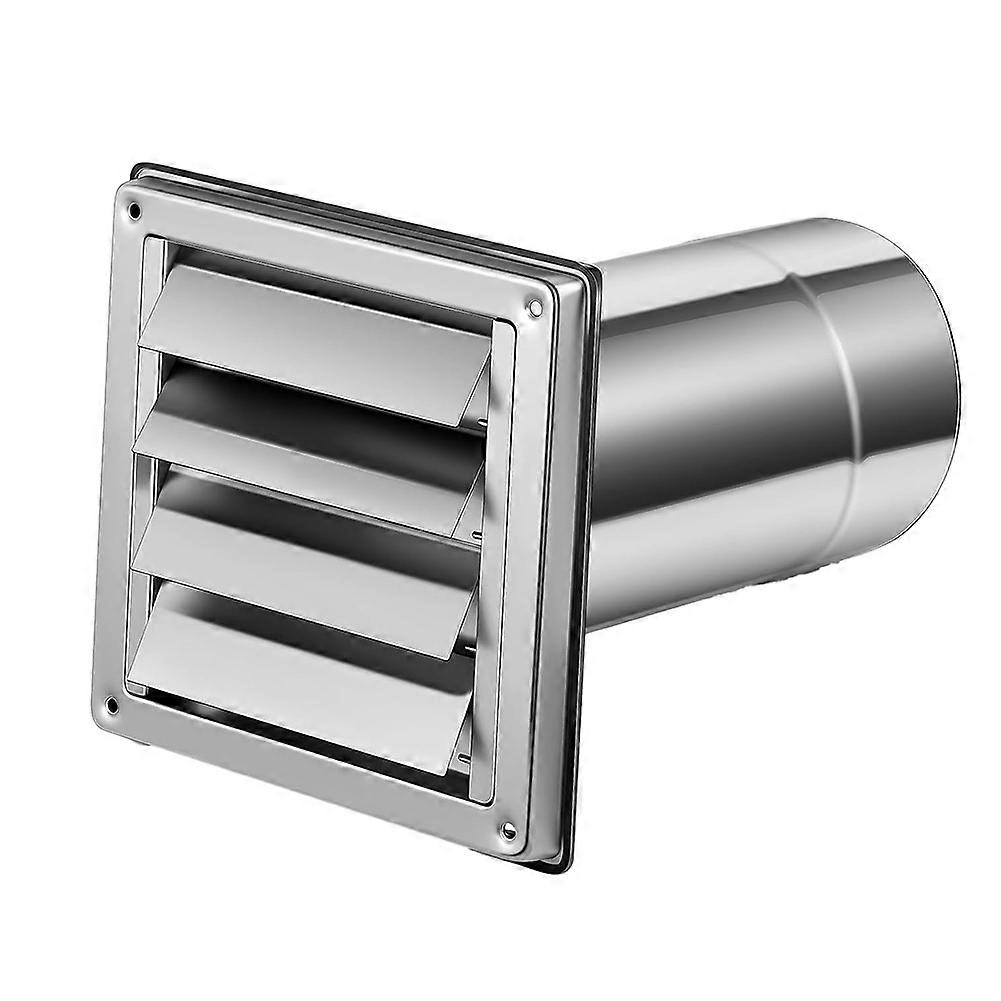 Außenwand-lüftungsgitter Für Wäschetrockner, Abluftkanal-set Mit Abnehmbarem Verlängerungsschlauch.