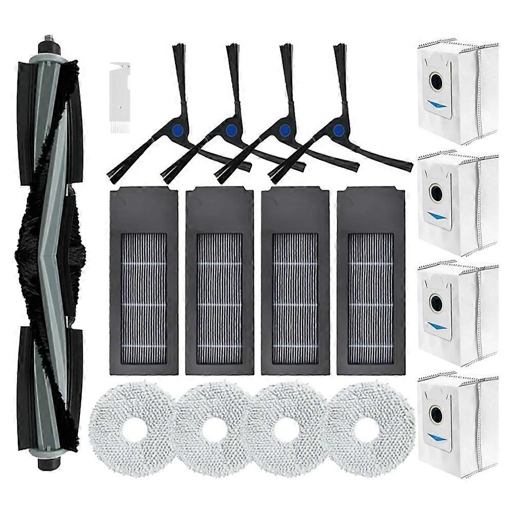 Für Ecovacs Deebot X2 / X2 Omni / X2 Pro / Dex86 Saugroboter: Hauptseitenbürsten, Hepa-filter, Reinigungstuch Und Staubbeutel.