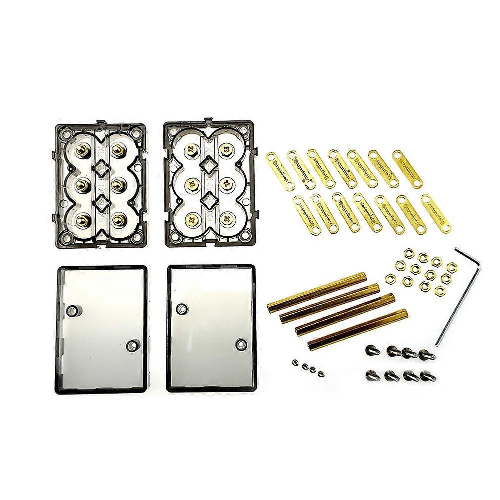Selbstbau-batteriebox, Batteriehalter Für 12v-, 24v- Und 48v-stromspeichersets, Kompatibel Mit 21700-6-hochstrombatterien