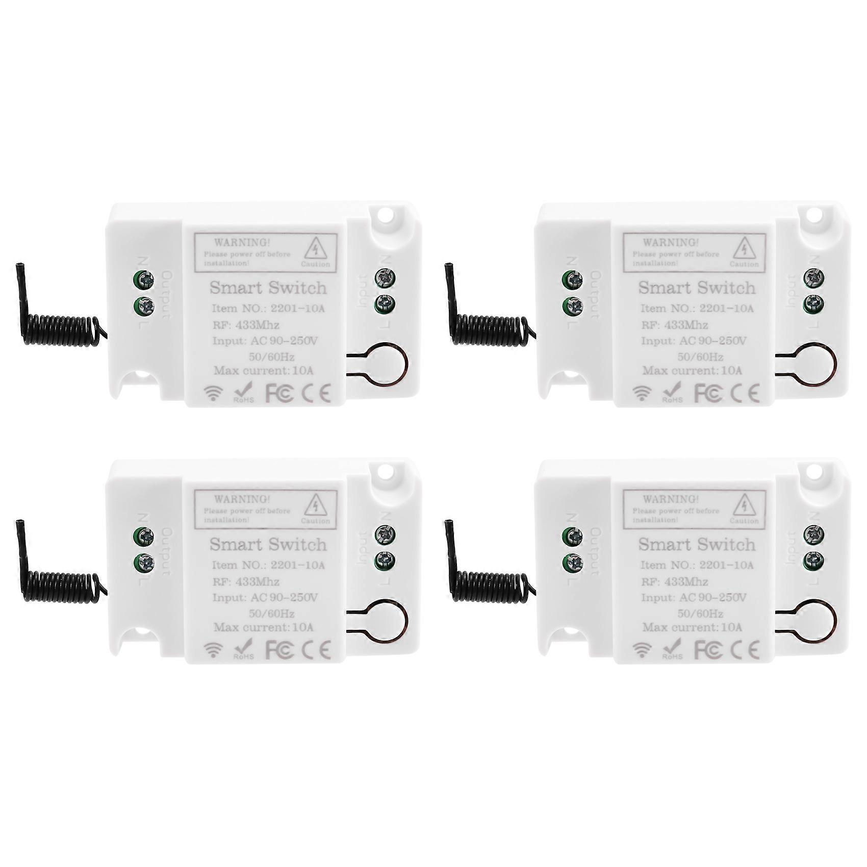 220-v-mini-relaisempfänger, 1 Kanal, Drahtlose Fernbedienung, 10-a-relais