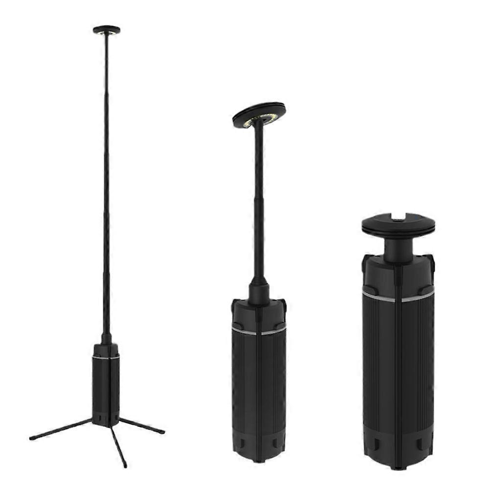 Tragbare, Teleskopierbare Led-campinglaterne, Usb-aufladbar, Arbeitsleuchte Für Angler Oder Notzelte Mit Stativ