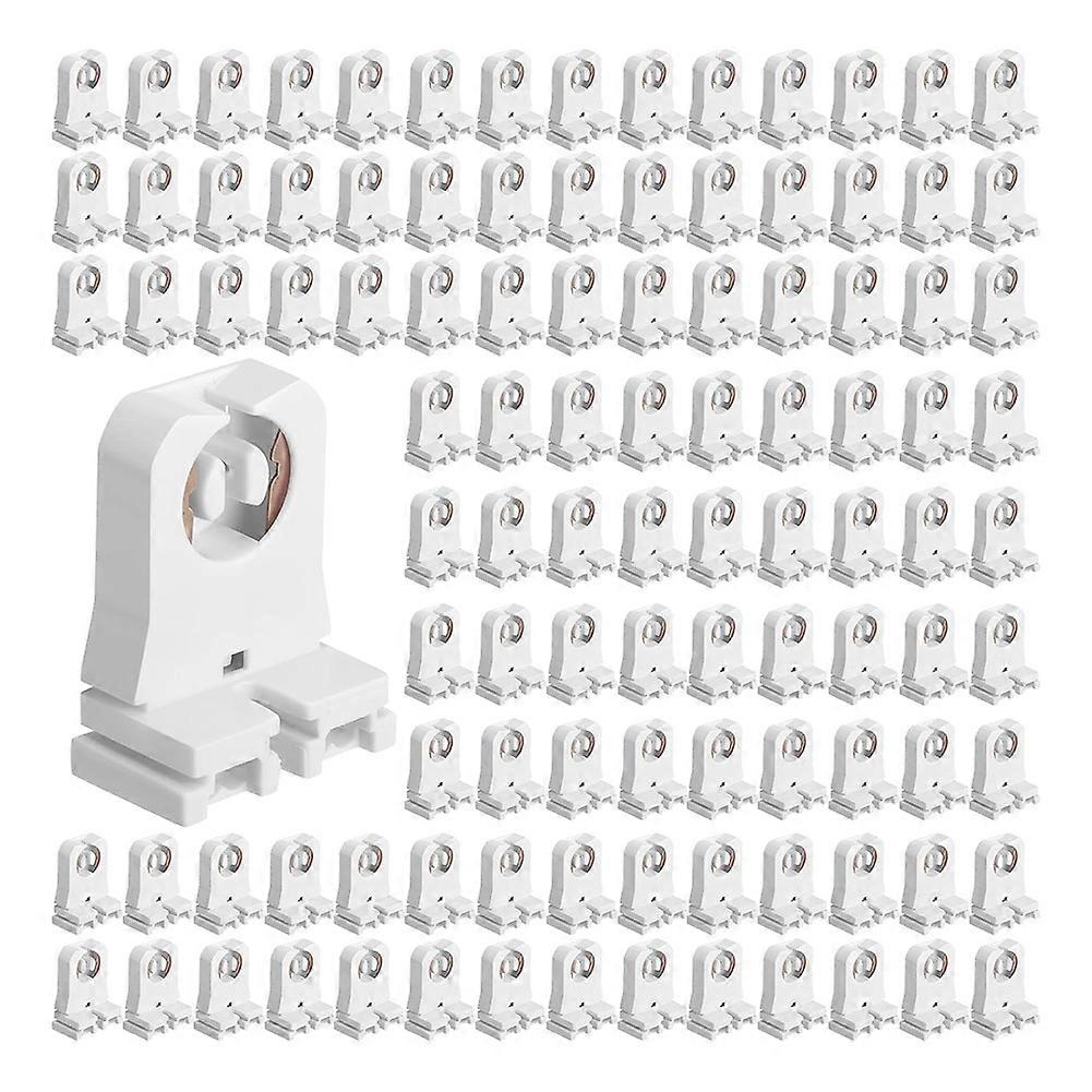 Packung Mit 100 Nicht-shuntierten Led-fassungen Für T8-, T10- Und T12-leuchtstoffröhren.