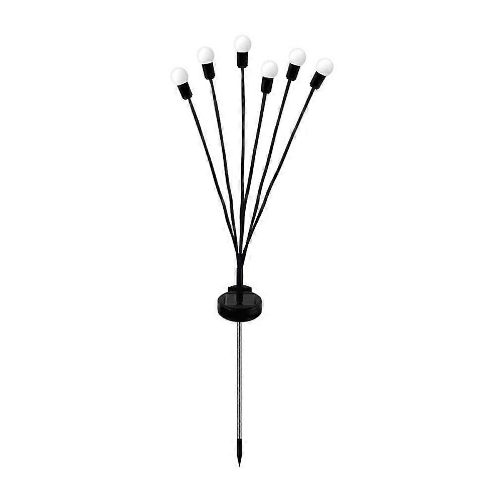 Solarbetriebene Gartenleuchten, Windlichter, Wasserdichte Led-garten- Und Hofleuchten Für Camping (6 Leuchten).