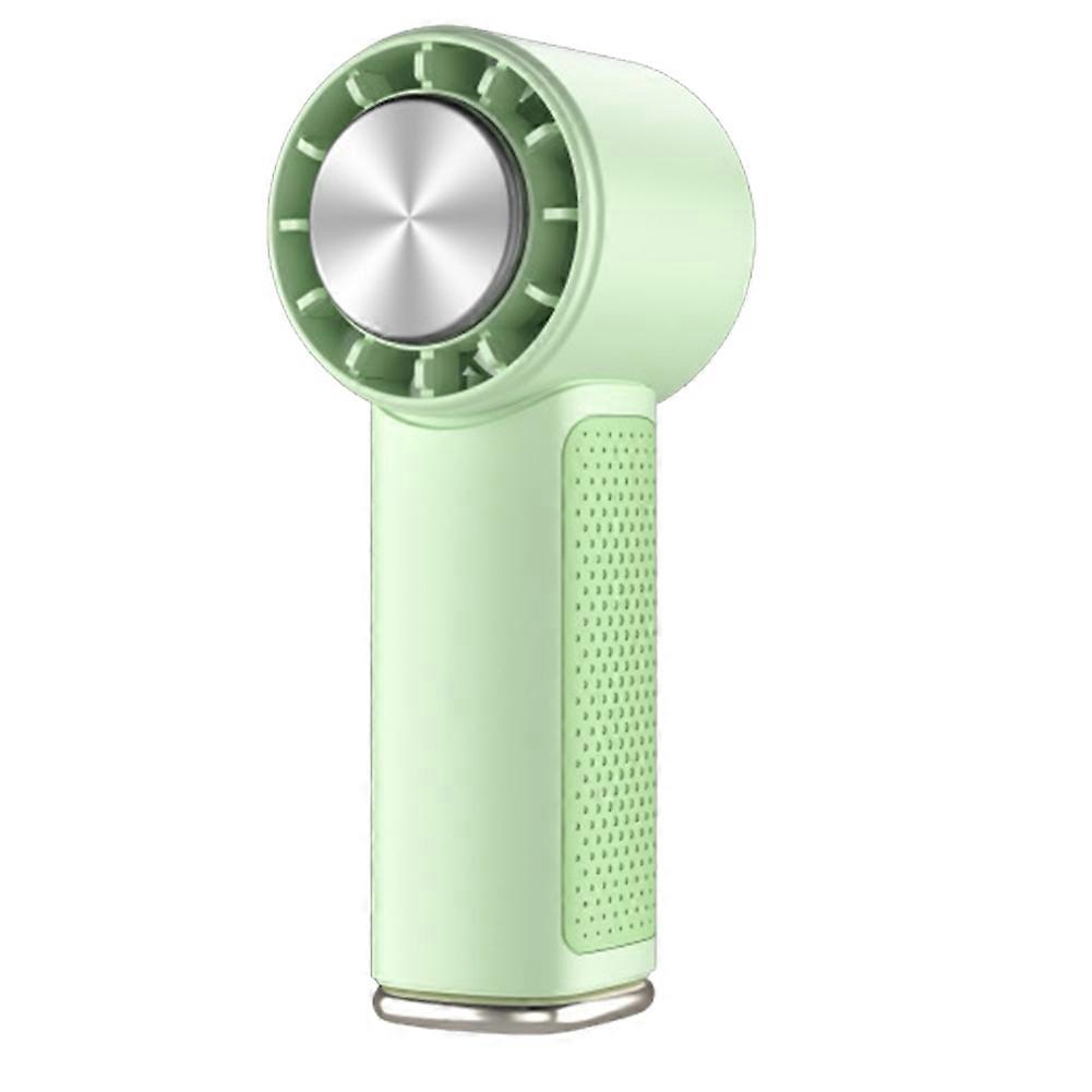 Mini-tragventilator Mit Klimaanlage, Eiskühlmodus Und Mehreren Geschwindigkeitsstufen, 2000-mah-usb-akku, Grün, B