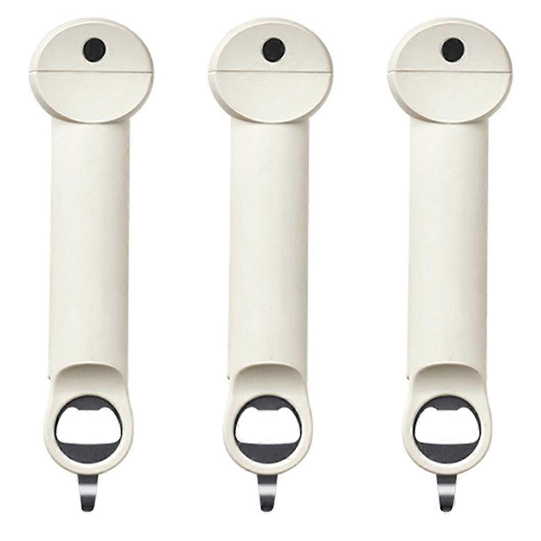 Multifunktionaler Flaschenöffner Mit Magnetischem Flaschenöffner Für Bier- Und Limonadendosen, Ideal Für Die Küche (3er-set).