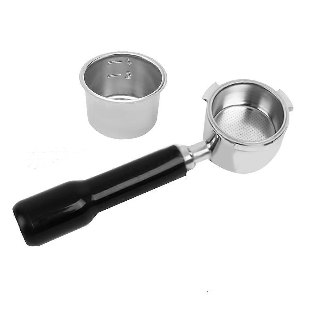 51-mm-3-ohr-filterhalter Für Die Delonghi Dedica Ec680/685 Kaffeemaschine. Inklusive 51-mm-kaffeemahlbehälter Für Vier Personen.