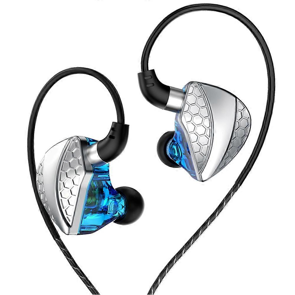Qkz Hi6t Hifi In-ear-kopfhörer Mit Dynamischen Treibern, Hochauflösendem Stereo-surround-sound Und Eingebautem Mikrofon, Ideal Für Sport Und Gaming (c).