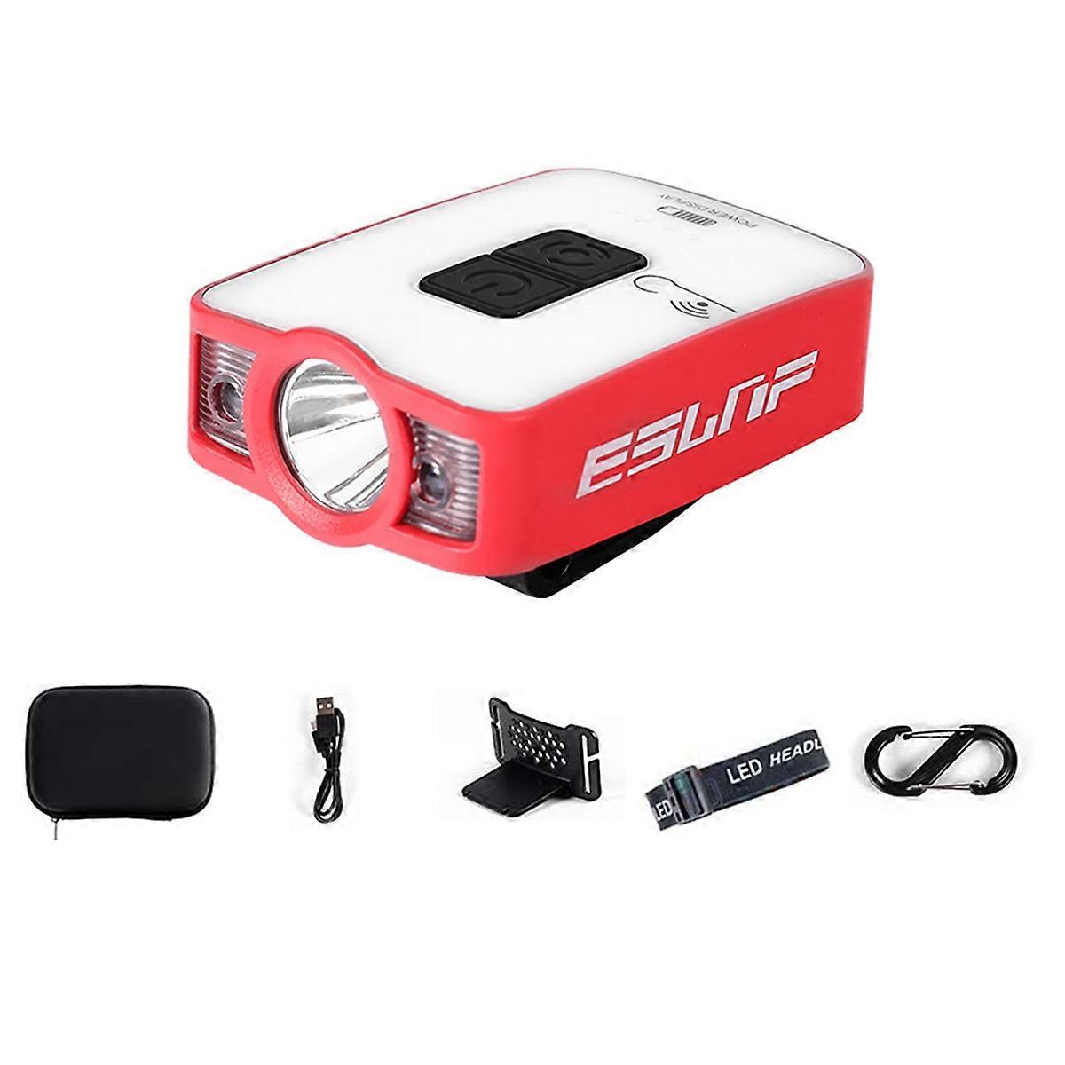 Led-stirnlampe Mit Eslnf-sensor Und Clips Für Die Außenbeleuchtung, Ideal Zum Campen, Angeln, Laufen Und Bergsteigen.