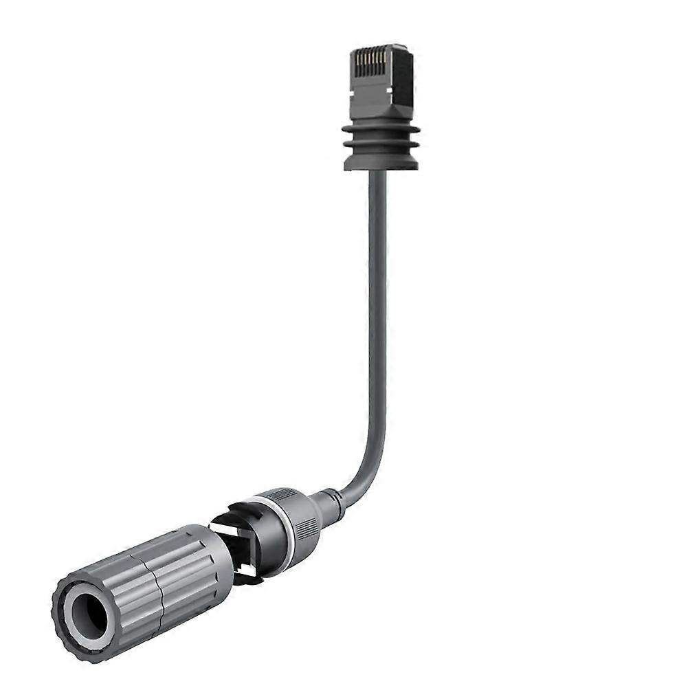 Starlink Gen3 V3 Rechteckiger Ersatzkabeladapter Für Starlink-kabel, Rj45-ethernet-buchse An Der Satellitenschüsselseite
